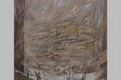 Porte-terrasse Acrylique sur toile  130x97  2002